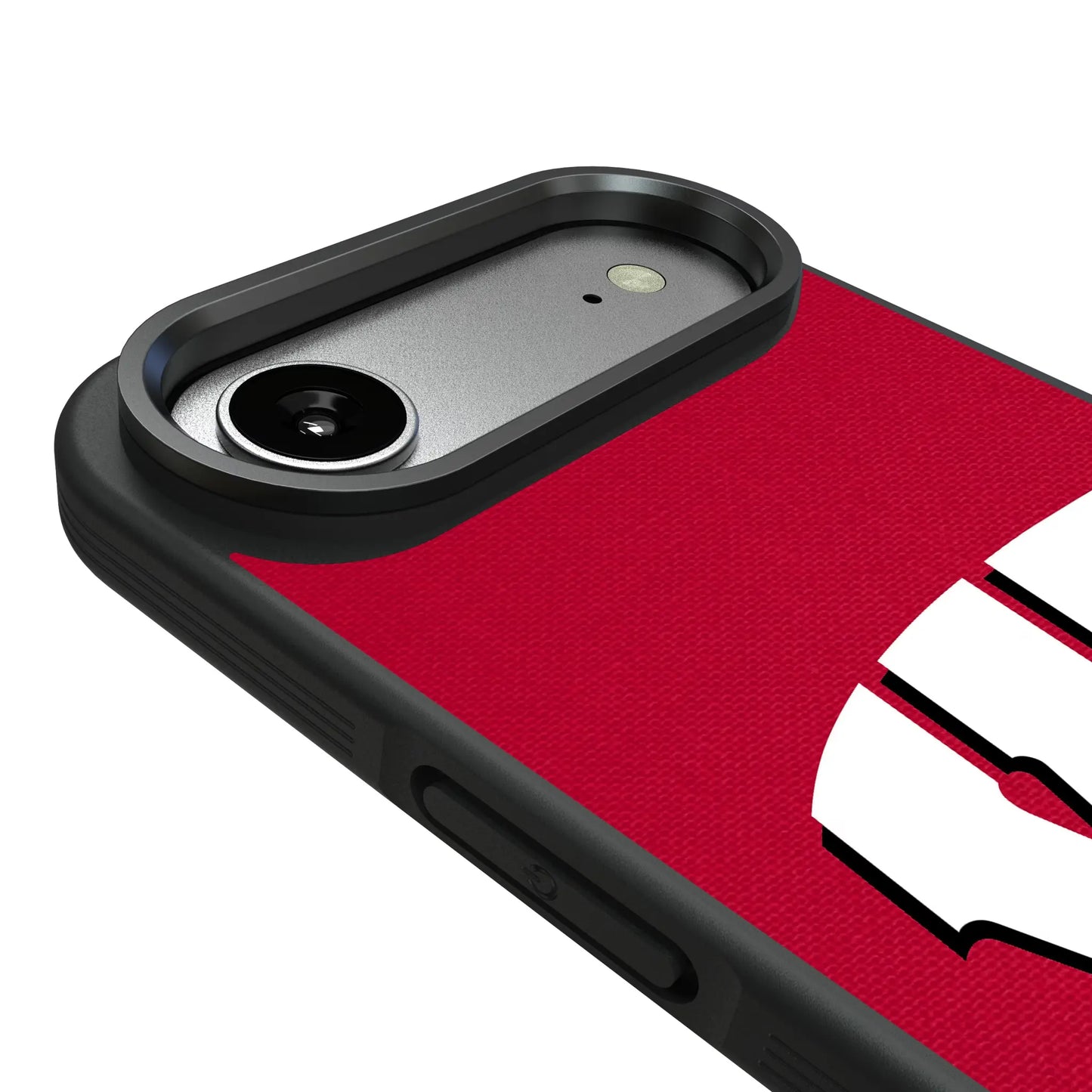 University of Wisconsin Badgers Solid Bump Phone Case for Apple iPhone