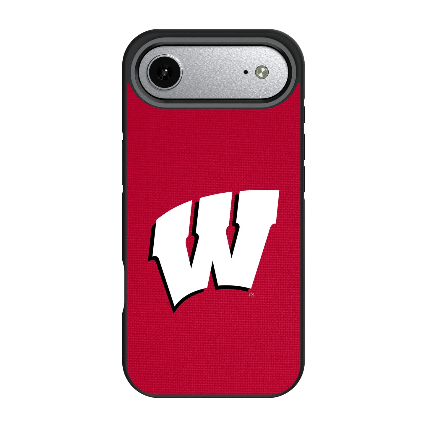 University of Wisconsin Badgers Solid Bump Phone Case for Apple iPhone