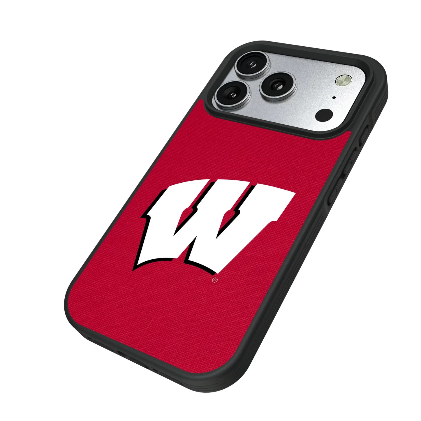 University of Wisconsin Badgers Solid Bump Phone Case for Apple iPhone