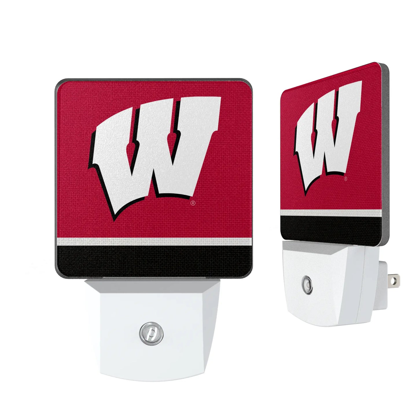 University of Wisconsin Badgers Stripe Night Light 2-Pack