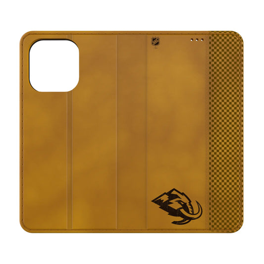 Utah Mammoth Burn Folio Phone Case for Apple iPhone