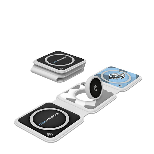 Utah Mammoth Color Block Foldable 3 in 1 Charger