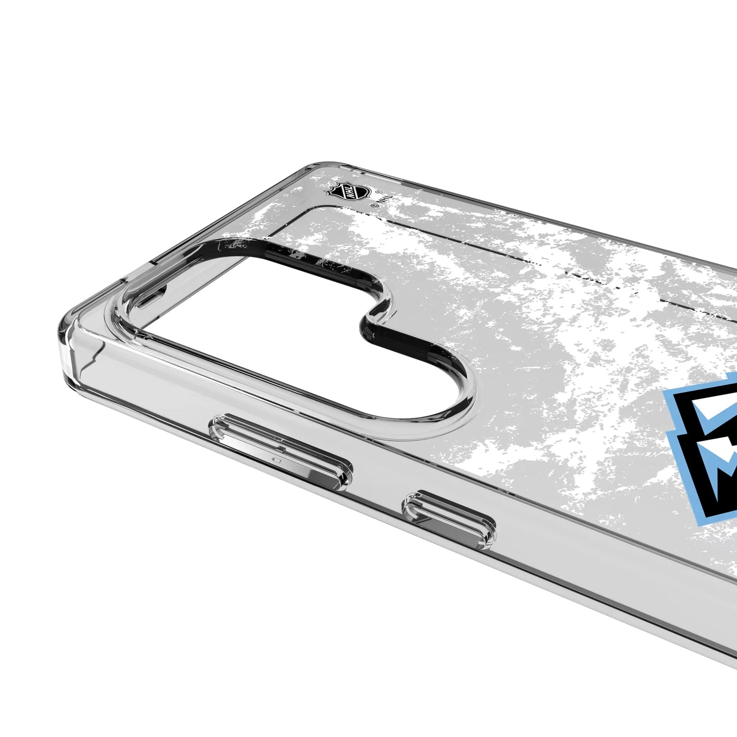 Utah Mammoth Ice Stripe Clear Phone Case for Samsung Galaxy