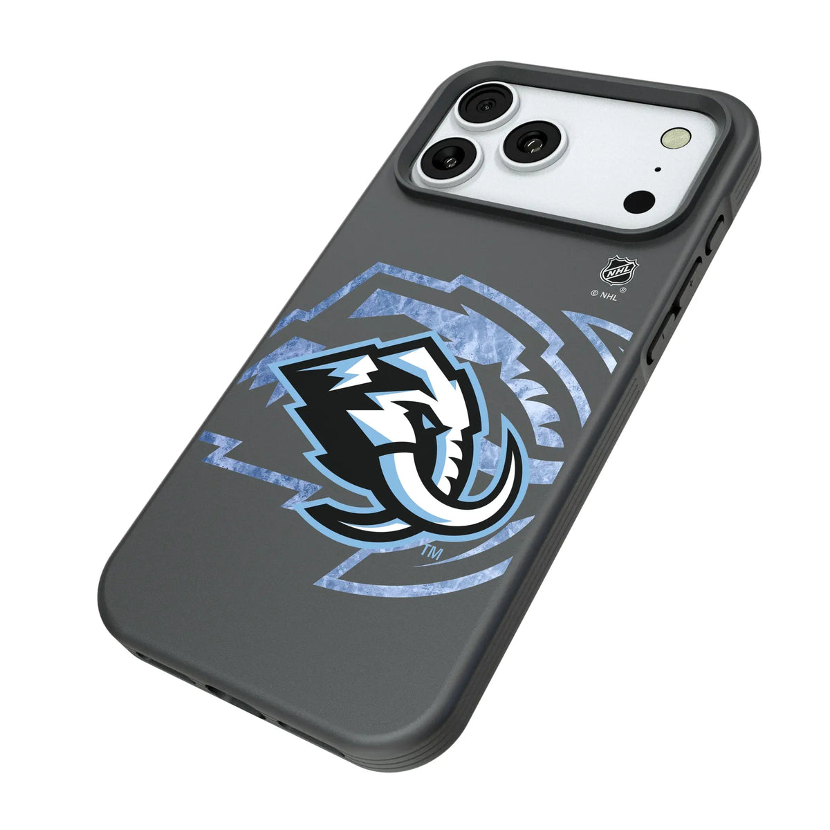 Utah Mammoth Ice Tilt Bump Phone Case for Apple iPhone