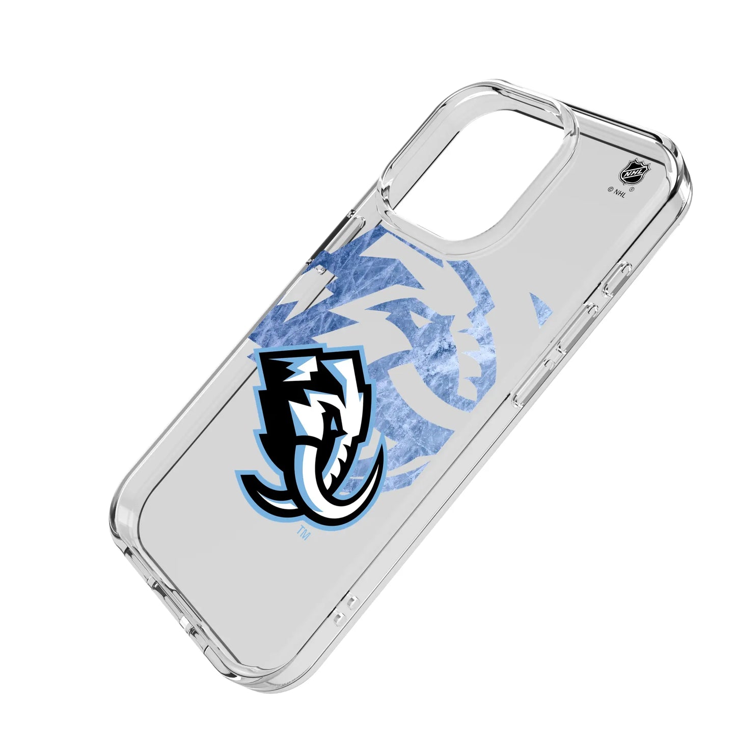 Utah Mammoth Ice Tilt Clear Phone Case for Apple iPhone
