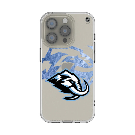 Utah Mammoth Ice Tilt Clear Phone Case for Apple iPhone