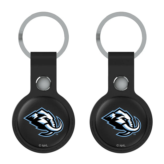 Utah Mammoth Insignia Black Airtag Holder 2-Pack