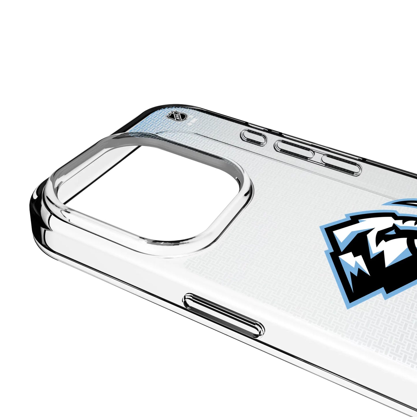 Utah Mammoth Linen Clear Phone Case for Apple iPhone