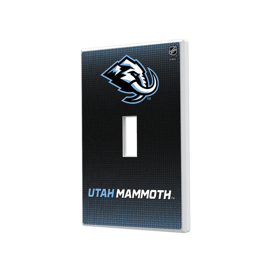 Utah Mammoth Linen Hidden-Screw Light Switch Plate