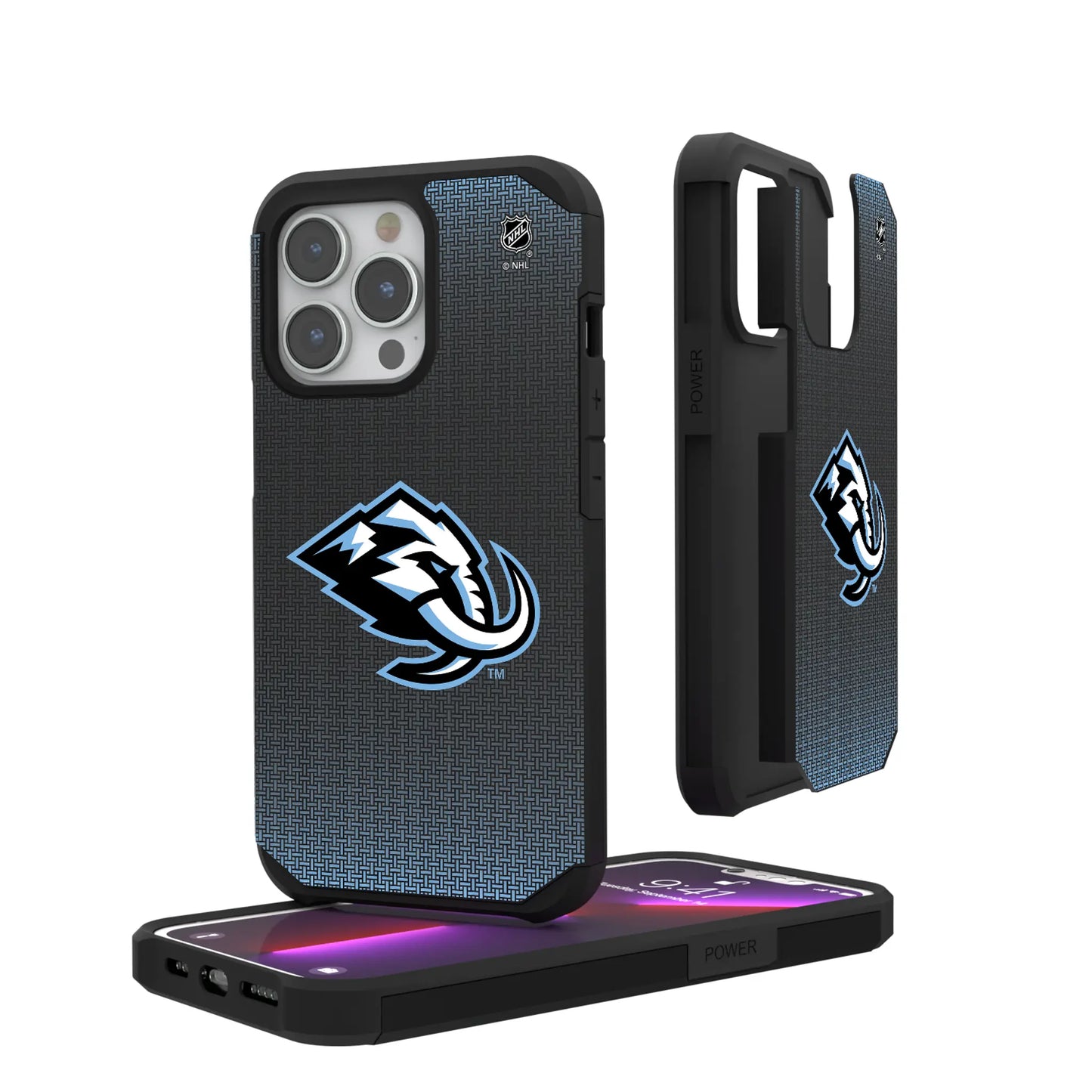 Utah Mammoth Linen Rugged Phone Case for Apple iPhone