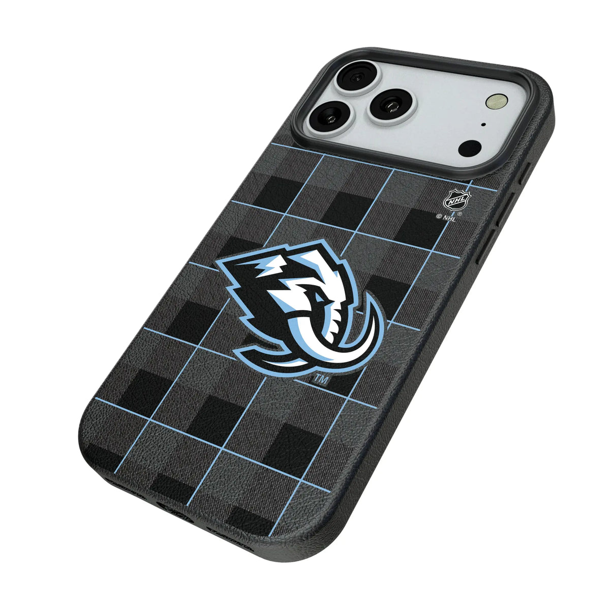 Utah Mammoth Plaid MagSafe Compatible Phone Case for Apple iPhone
