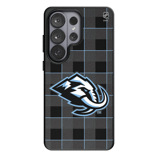 Utah Mammoth Plaid MagSafe Compatible Phone Case for Samsung Galaxy