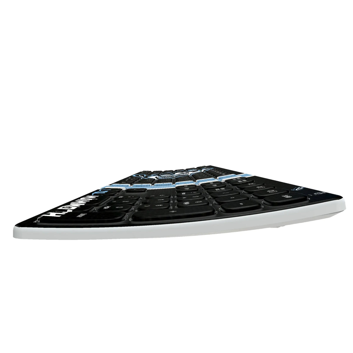 Utah Mammoth Stripe Curved Wireless Keyboard