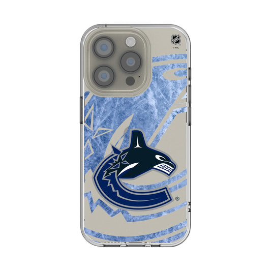 Vancouver Canucks Ice Tilt Clear Phone Case for Apple iPhone