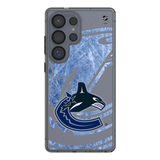 Vancouver Canucks Ice Tilt Clear Phone Case for Samsung Galaxy
