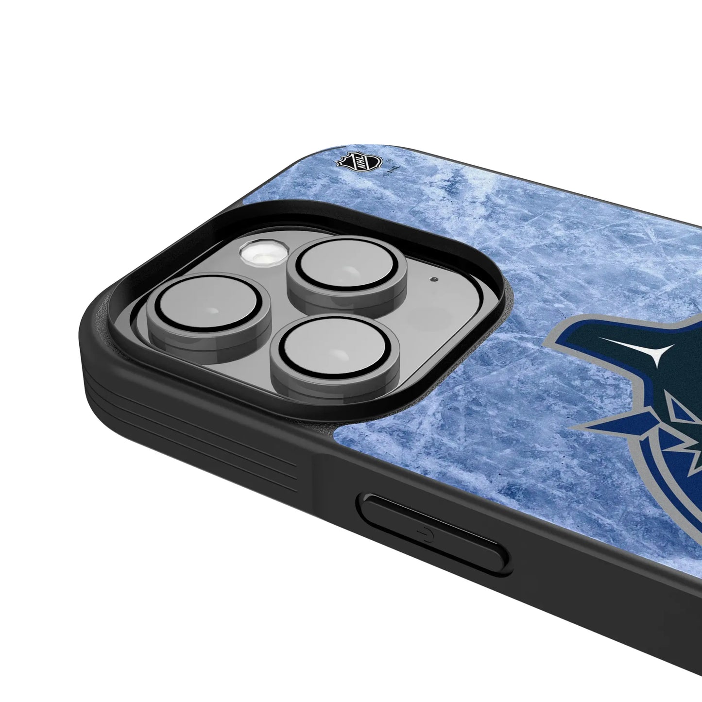 Vancouver Canucks Ice Wordmark Bump Phone Case for Apple iPhone