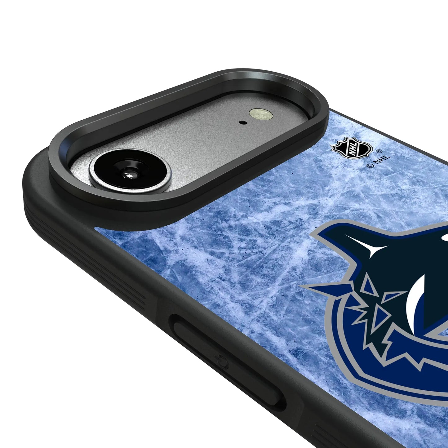 Vancouver Canucks Ice Wordmark Bump Phone Case for Apple iPhone