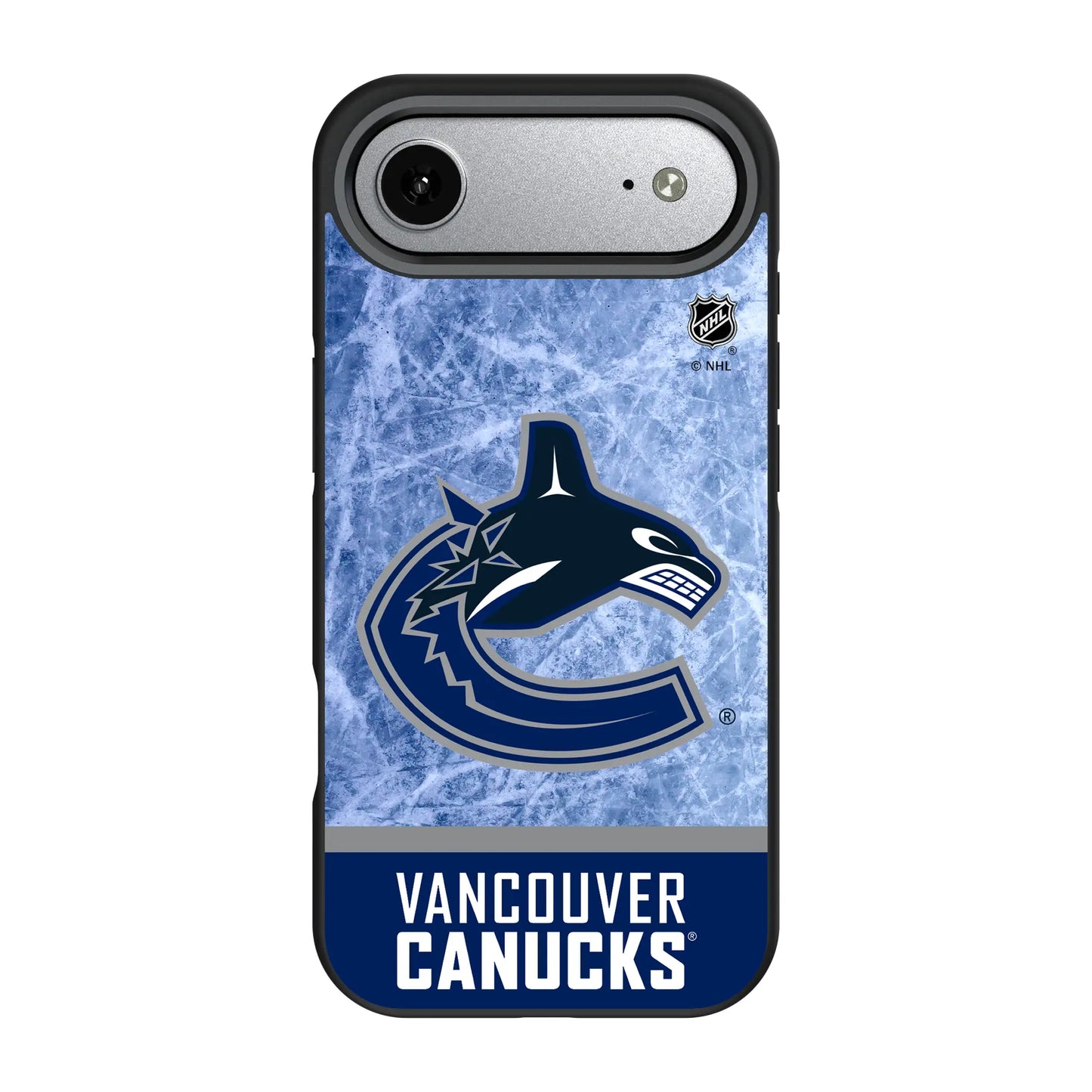Vancouver Canucks Ice Wordmark Bump Phone Case for Apple iPhone