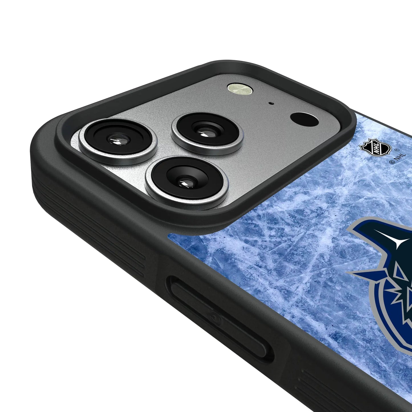 Vancouver Canucks Ice Wordmark Bump Phone Case for Apple iPhone