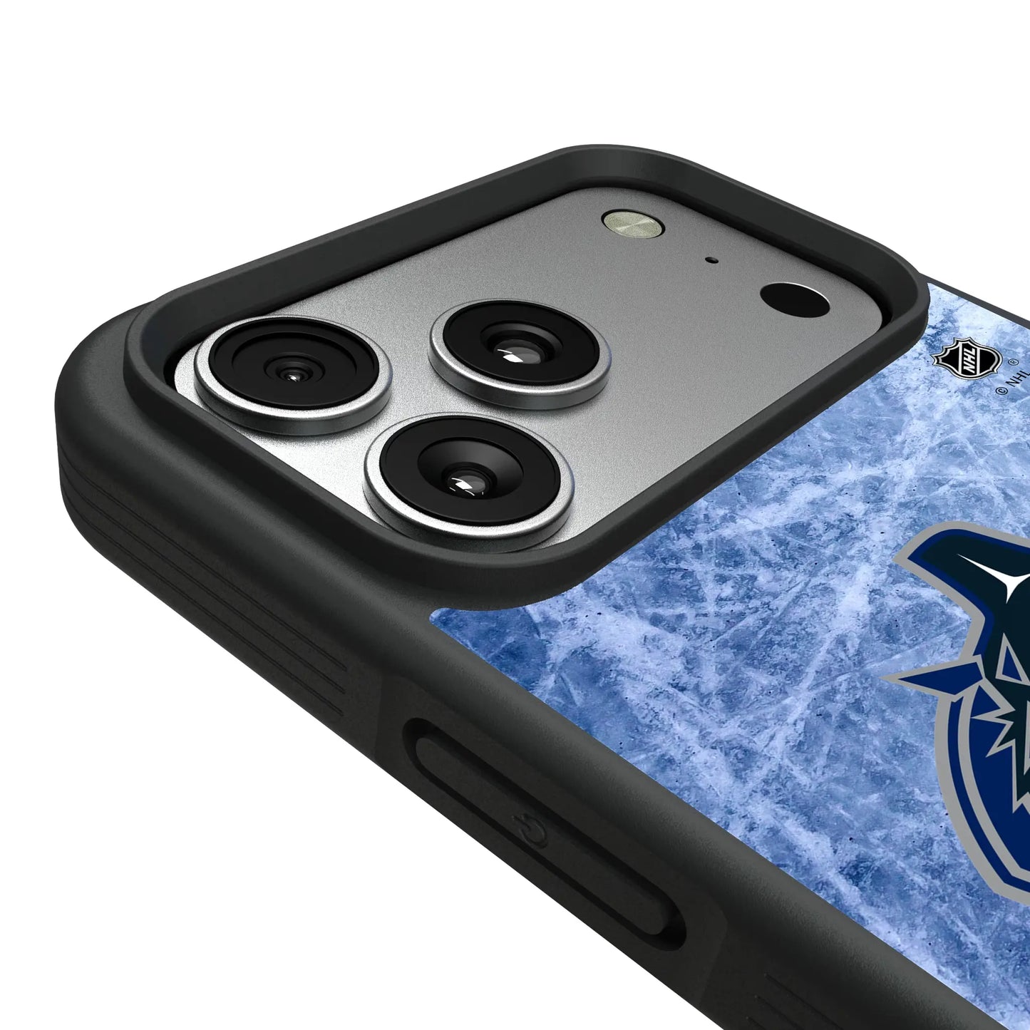 Vancouver Canucks Ice Wordmark Bump Phone Case for Apple iPhone