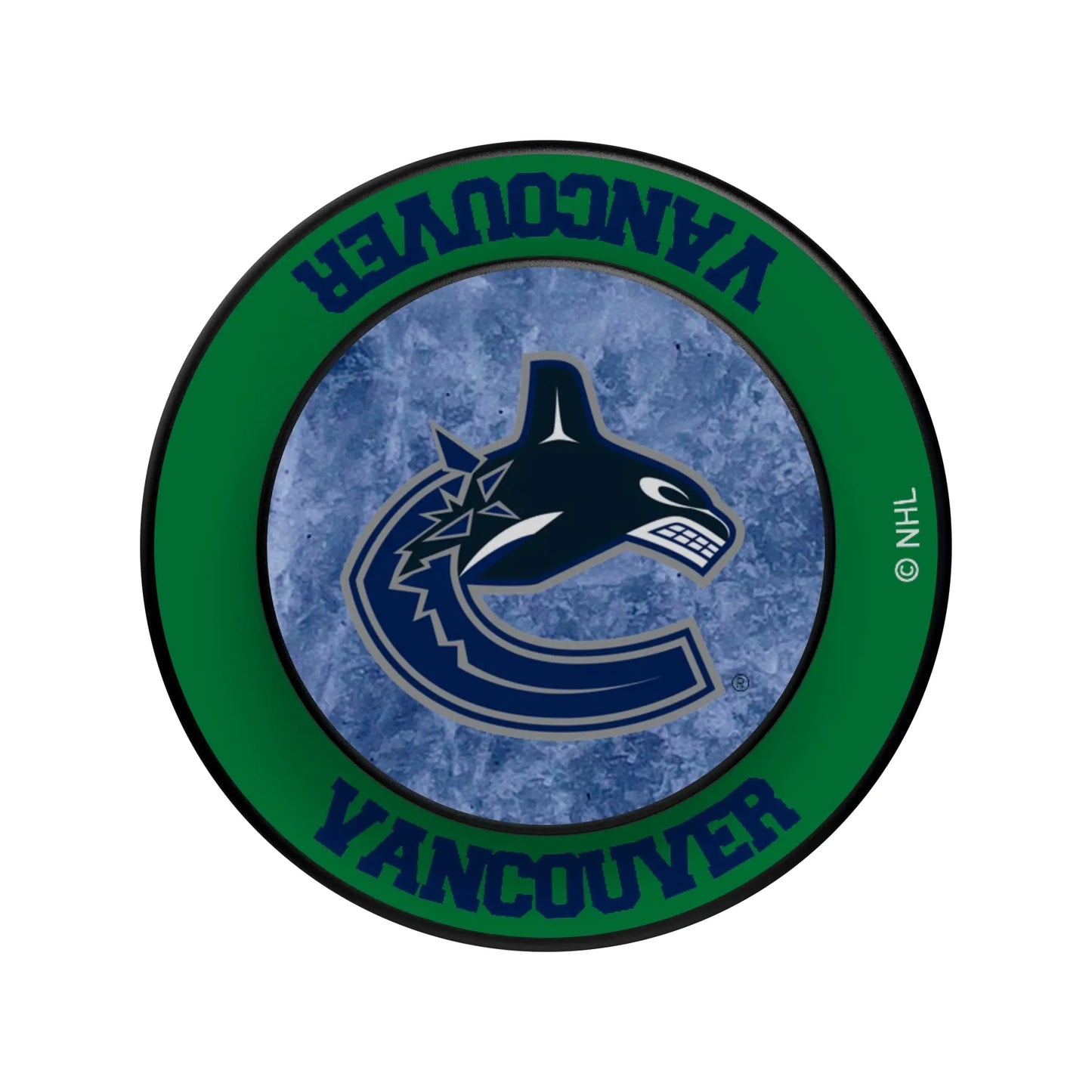 Vancouver Canucks Ice Wordmark PopSockets Magnetic Phone Grip and Stand