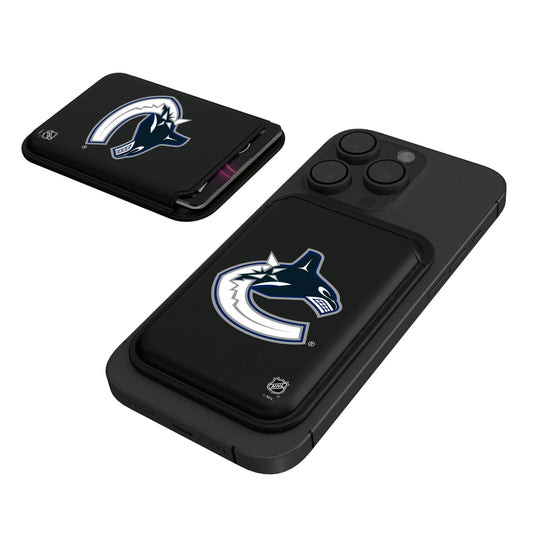 Vancouver Canucks Insignia Black Magnetic Credit Card Wallet