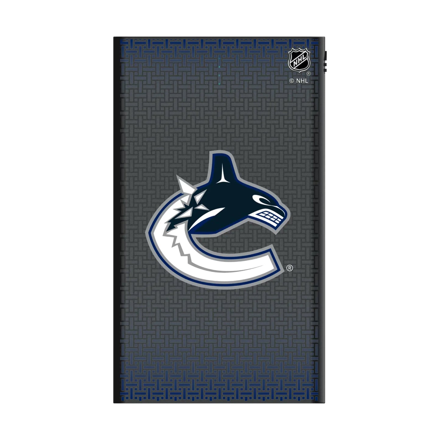 Vancouver Canucks Linen 5000mAh Flat Powerbank