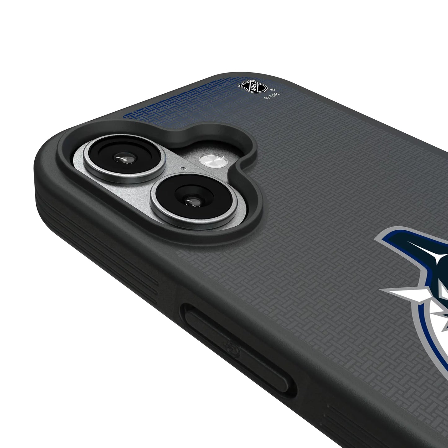 Vancouver Canucks Linen Bump Phone Case for Apple iPhone