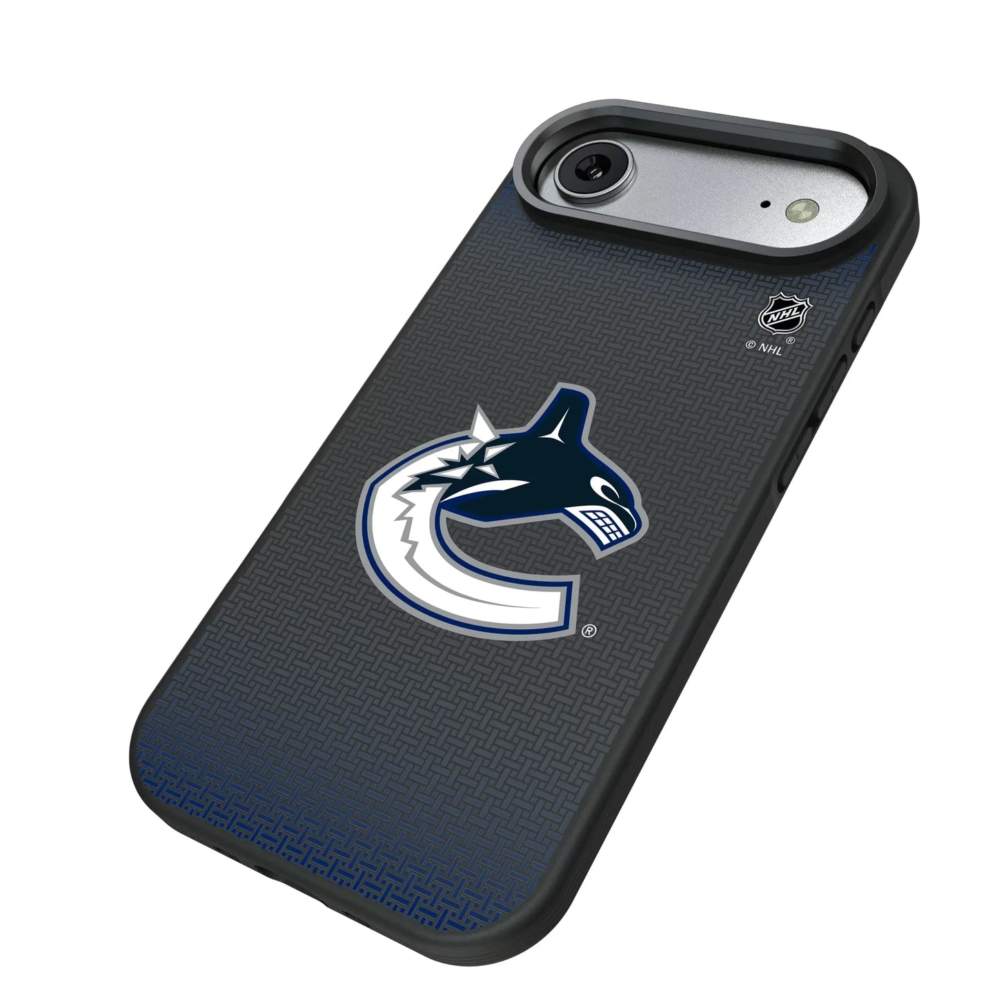Vancouver Canucks Linen Bump Phone Case for Apple iPhone