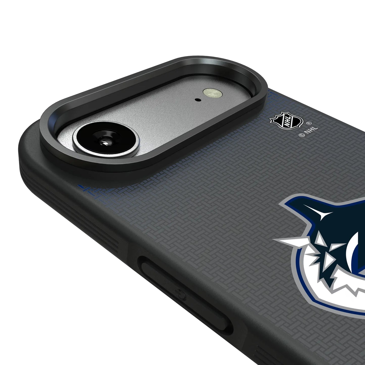 Vancouver Canucks Linen Bump Phone Case for Apple iPhone