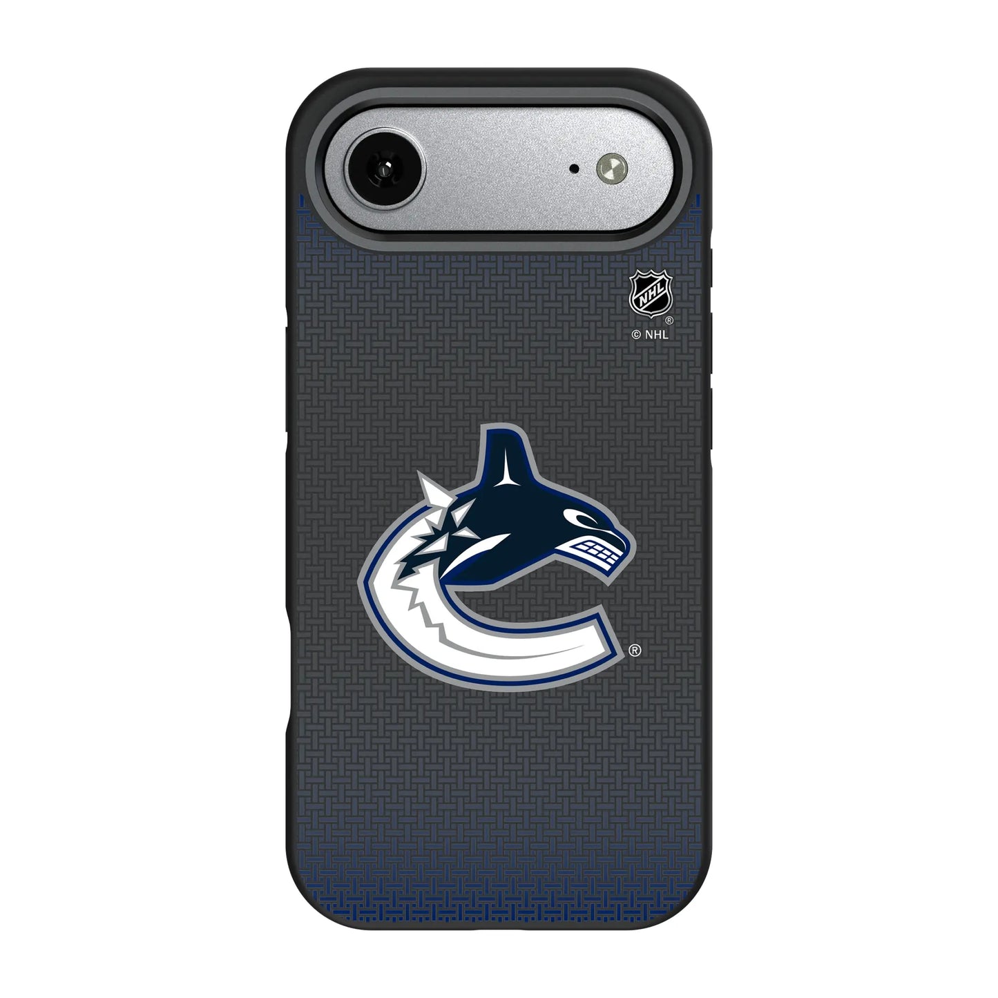Vancouver Canucks Linen Bump Phone Case for Apple iPhone