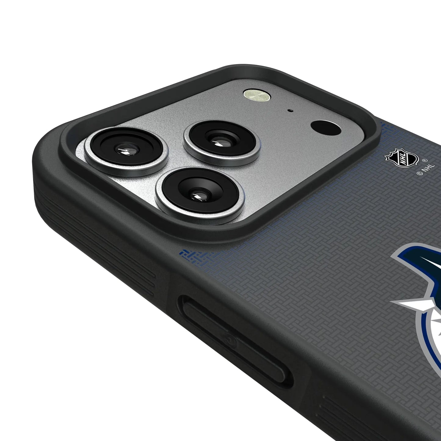 Vancouver Canucks Linen Bump Phone Case for Apple iPhone