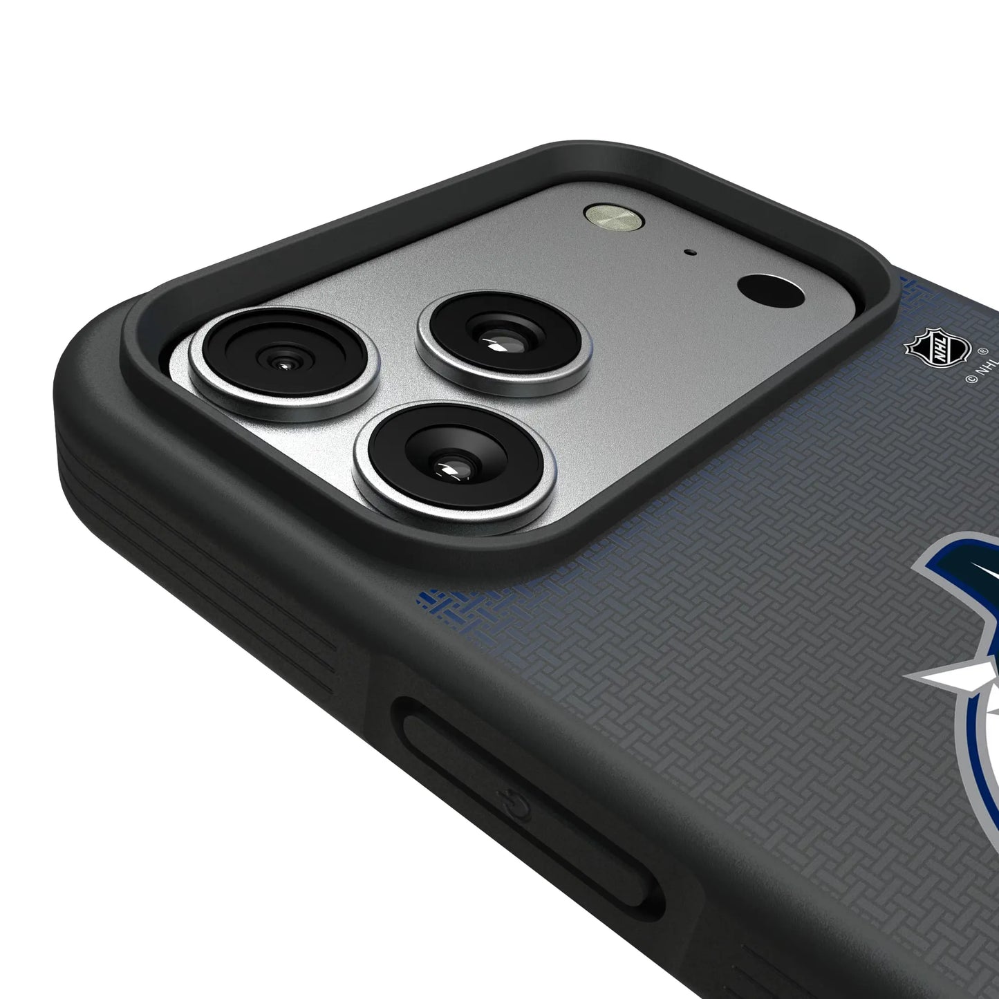 Vancouver Canucks Linen Bump Phone Case for Apple iPhone