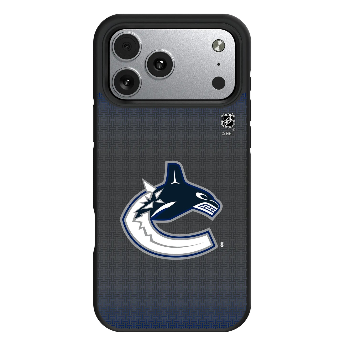 Vancouver Canucks Linen Bump Phone Case for Apple iPhone