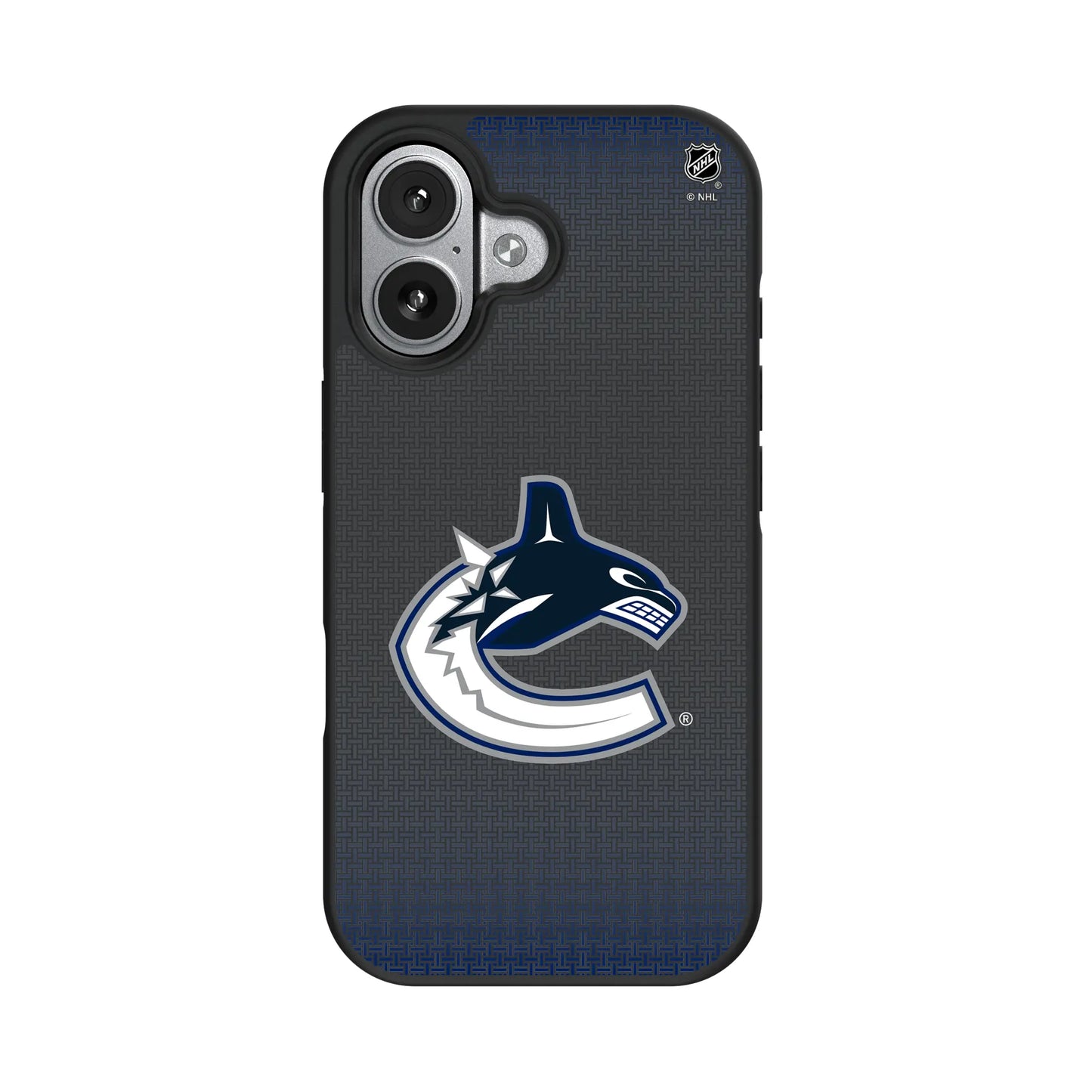 Vancouver Canucks Linen Bump Phone Case for Apple iPhone