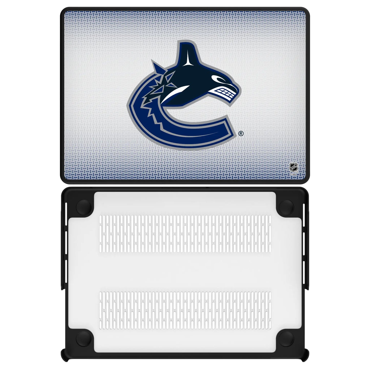 Vancouver Canucks Linen Laptop Case for Apple MacBook