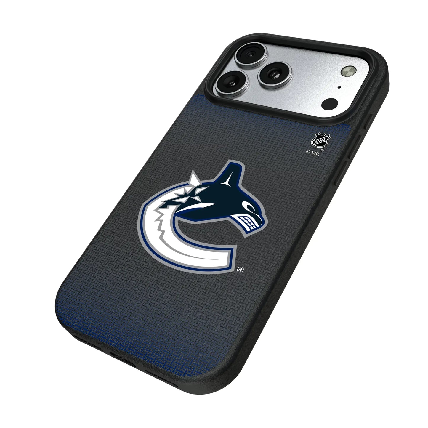 Vancouver Canucks Linen MagSafe Compatible Phone Case for Apple iPhone
