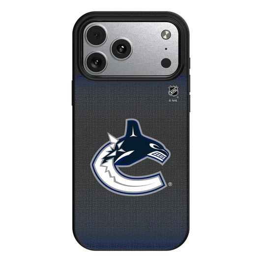 Vancouver Canucks Linen MagSafe Compatible Phone Case for Apple iPhone