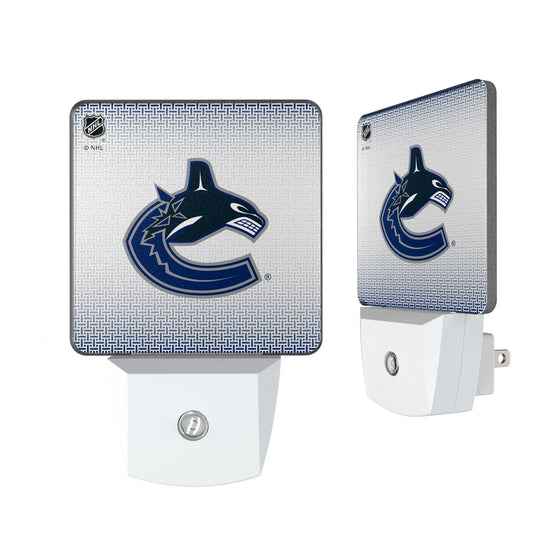 Vancouver Canucks Linen Night Light 2-Pack