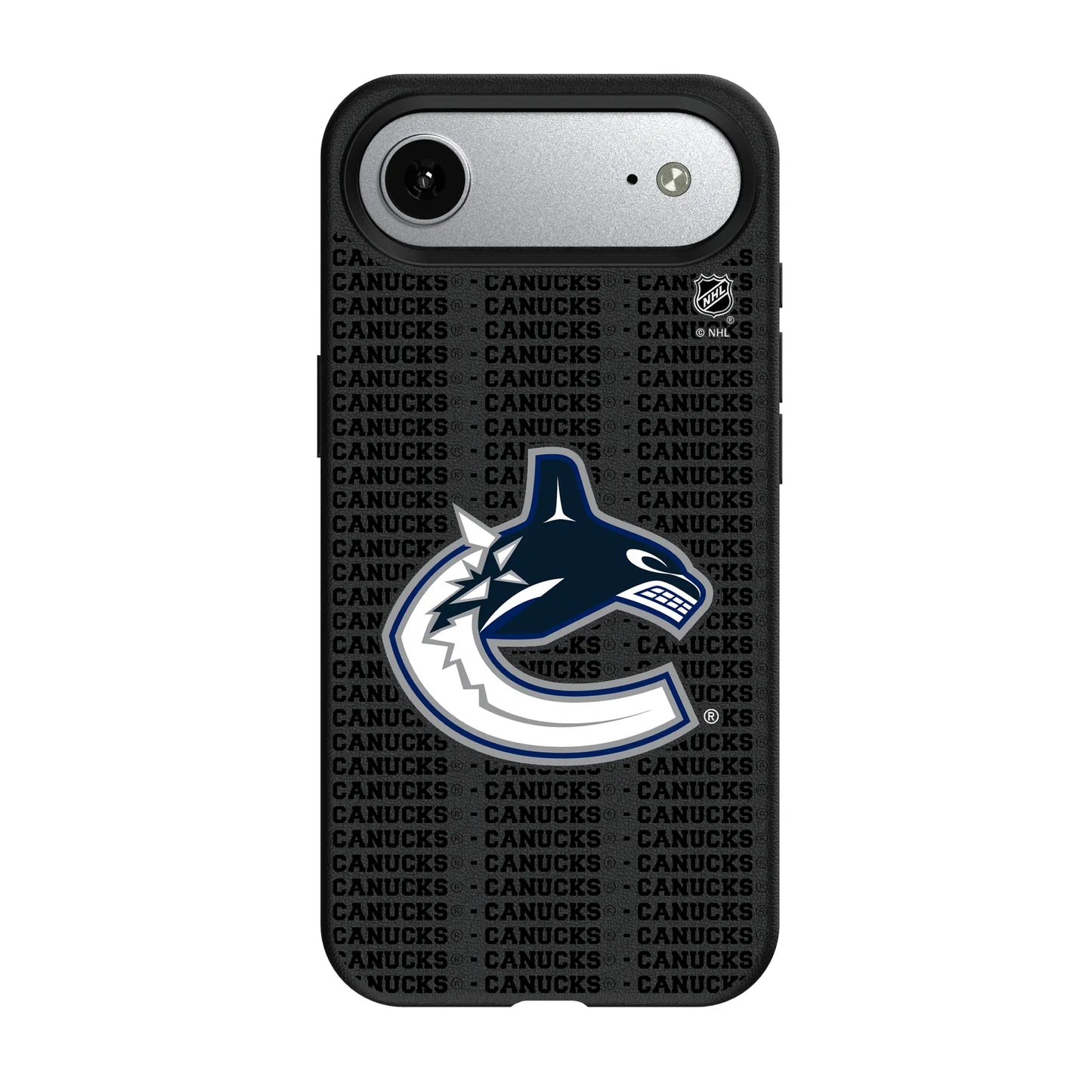Vancouver Canucks Text Backdrop MagSafe Compatible Phone Case for Apple iPhone