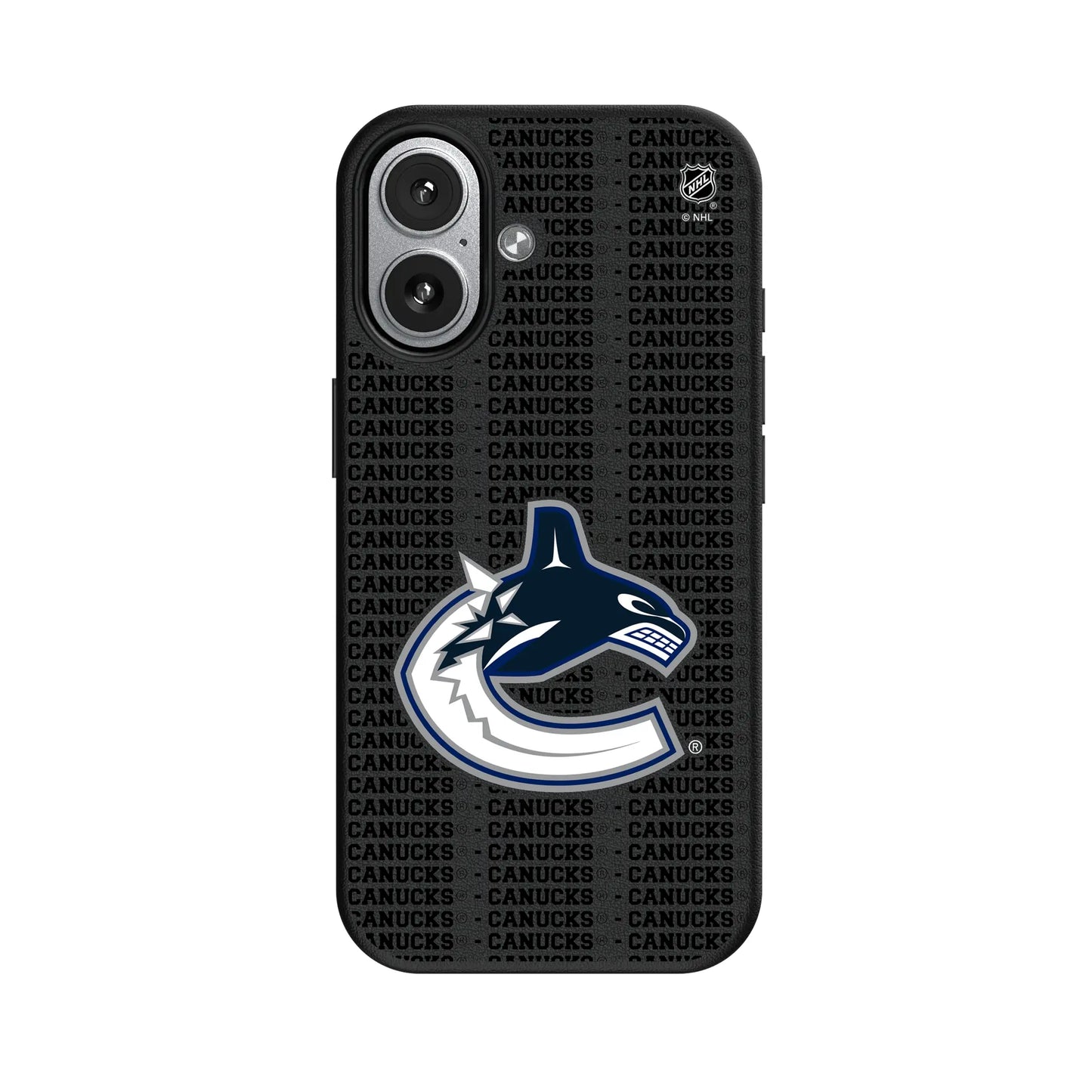 Vancouver Canucks Text Backdrop MagSafe Compatible Phone Case for Apple iPhone