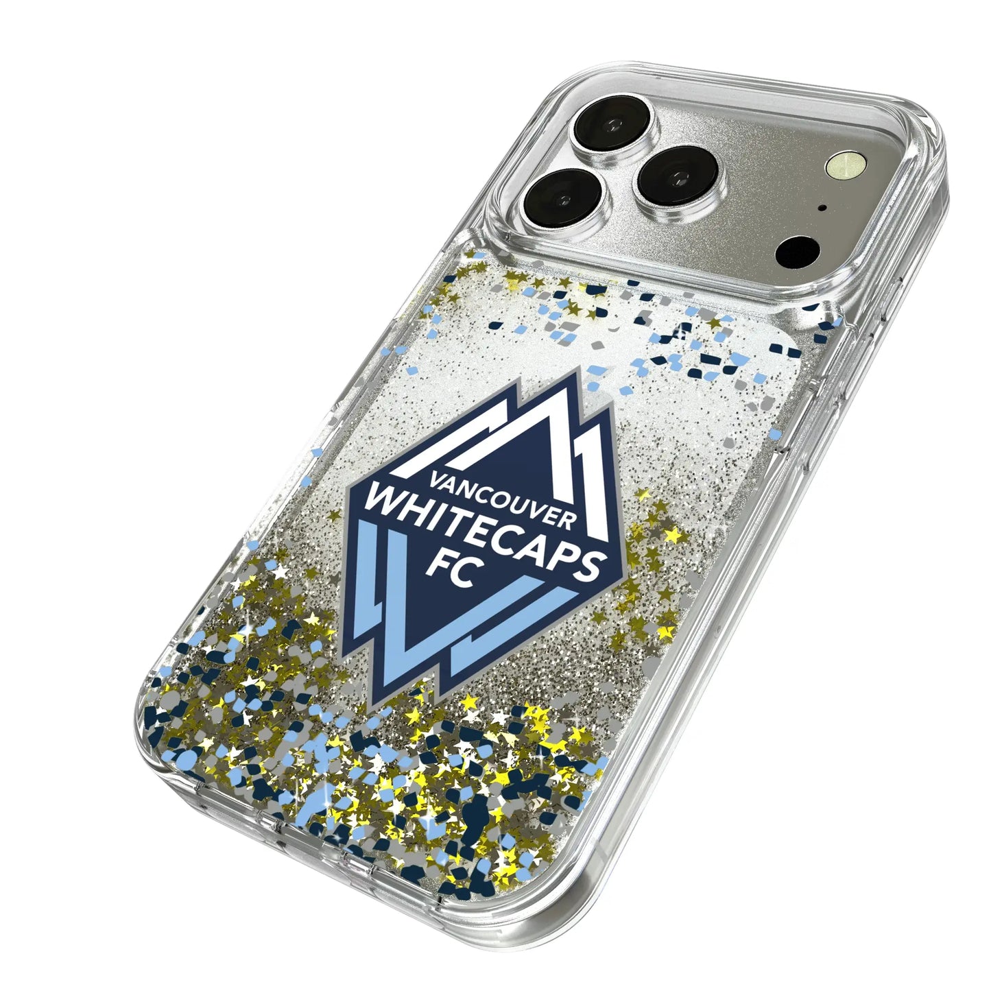 Vancouver Whitecaps Confetti Glitter Phone Case for Apple iPhone