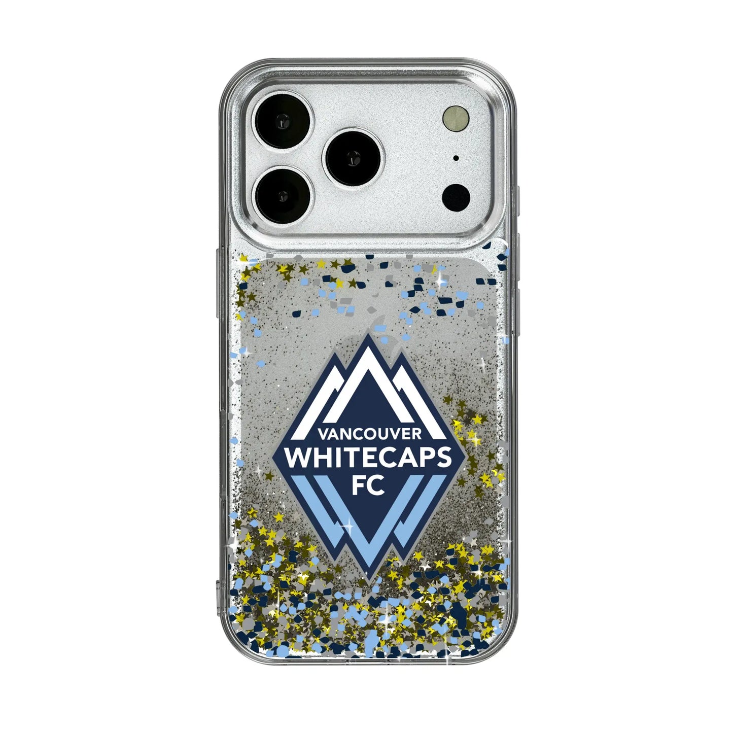 Vancouver Whitecaps Confetti Glitter Phone Case for Apple iPhone