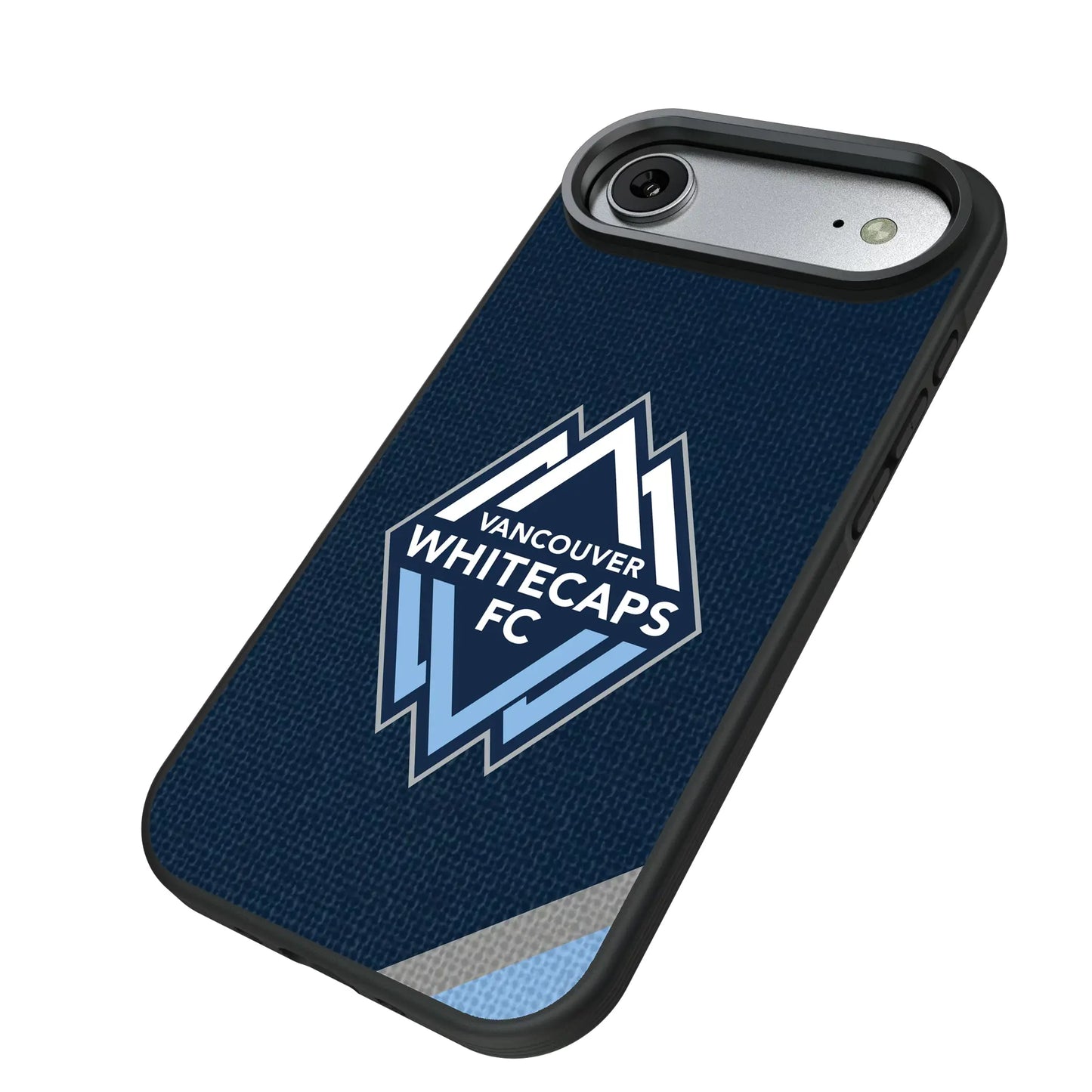 Vancouver Whitecaps Diagonal Stripe Bump Phone Case for Apple iPhone