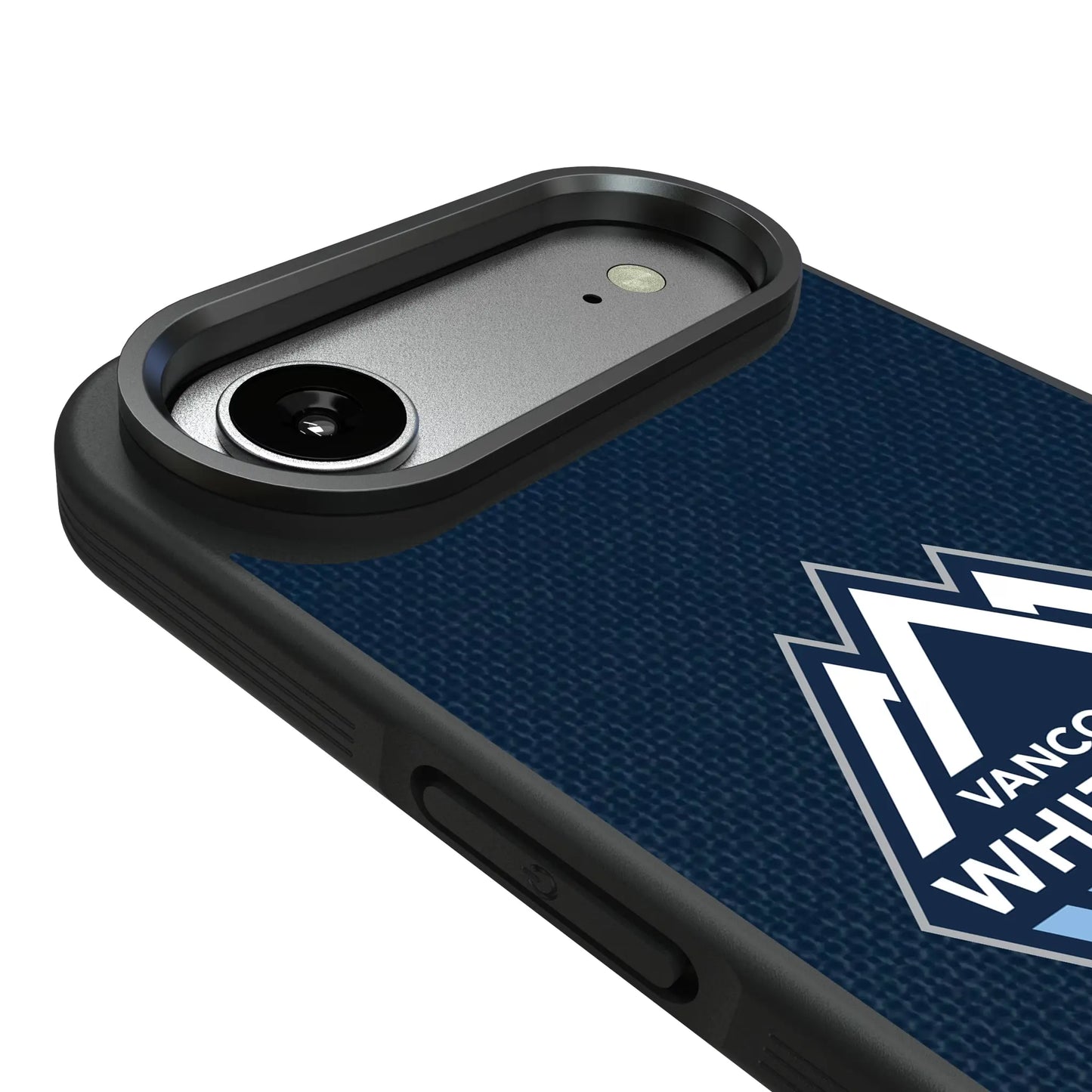 Vancouver Whitecaps Diagonal Stripe Bump Phone Case for Apple iPhone