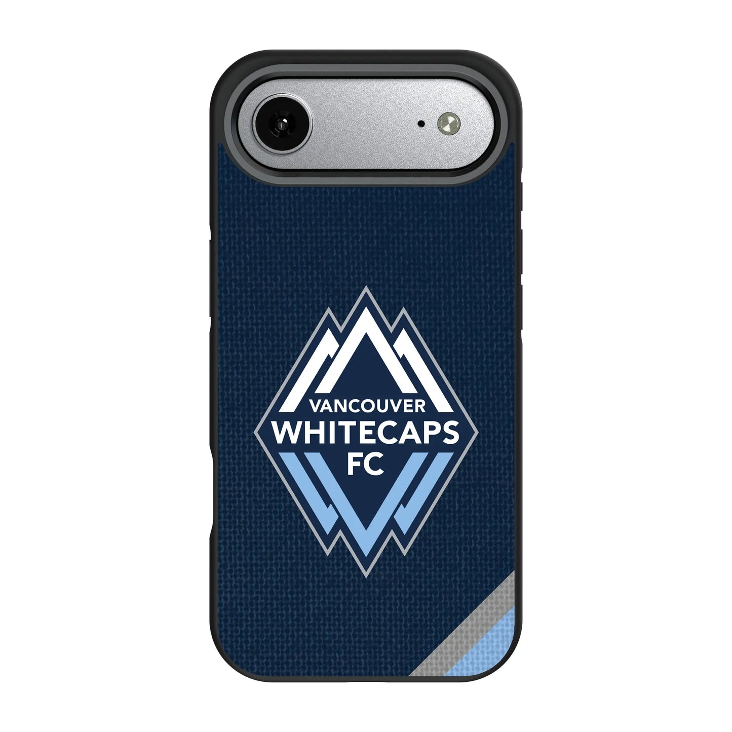 Vancouver Whitecaps Diagonal Stripe Bump Phone Case for Apple iPhone