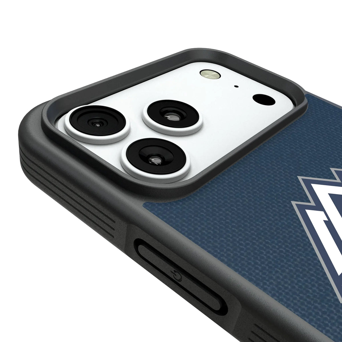 Vancouver Whitecaps Diagonal Stripe Bump Phone Case for Apple iPhone