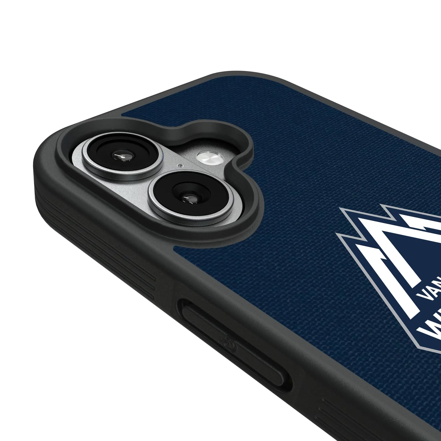 Vancouver Whitecaps Endzone Solid Bump Phone Case for Apple iPhone