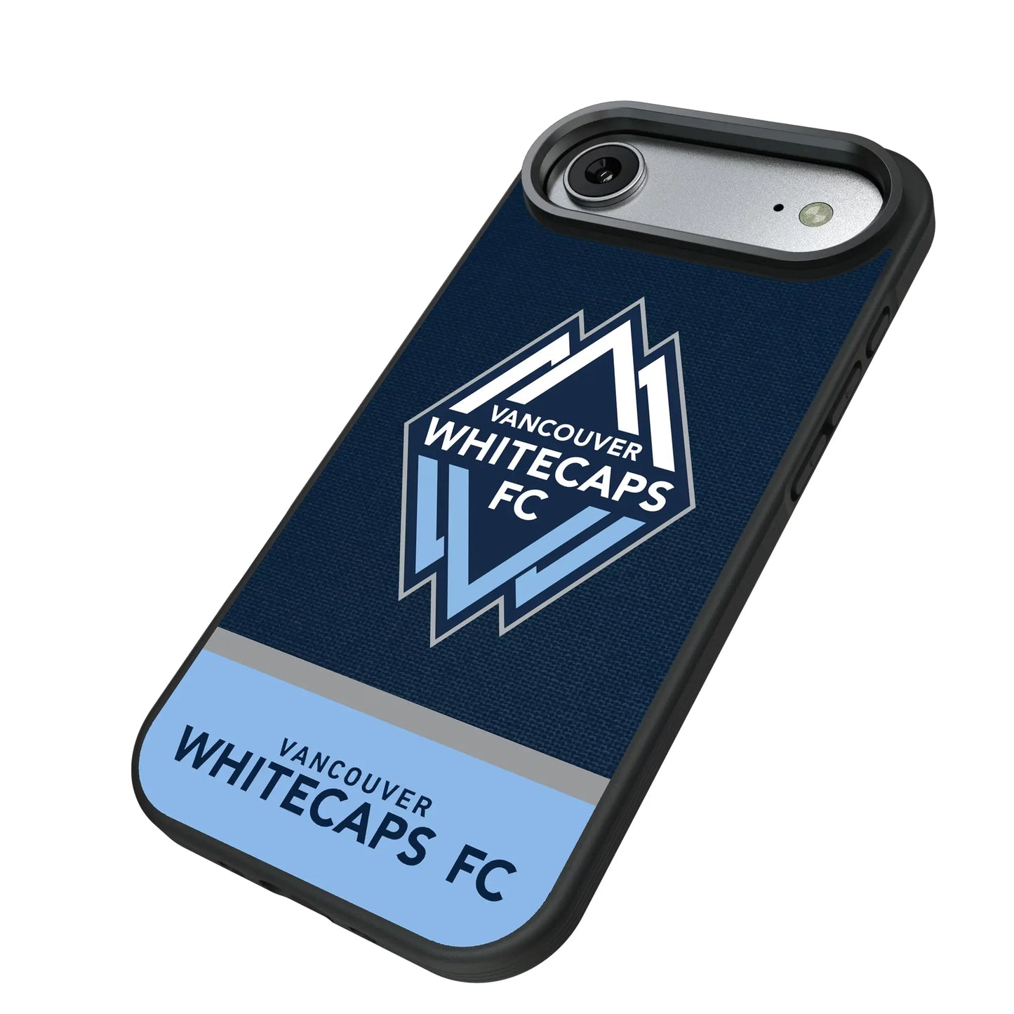 Vancouver Whitecaps Endzone Solid Bump Phone Case for Apple iPhone