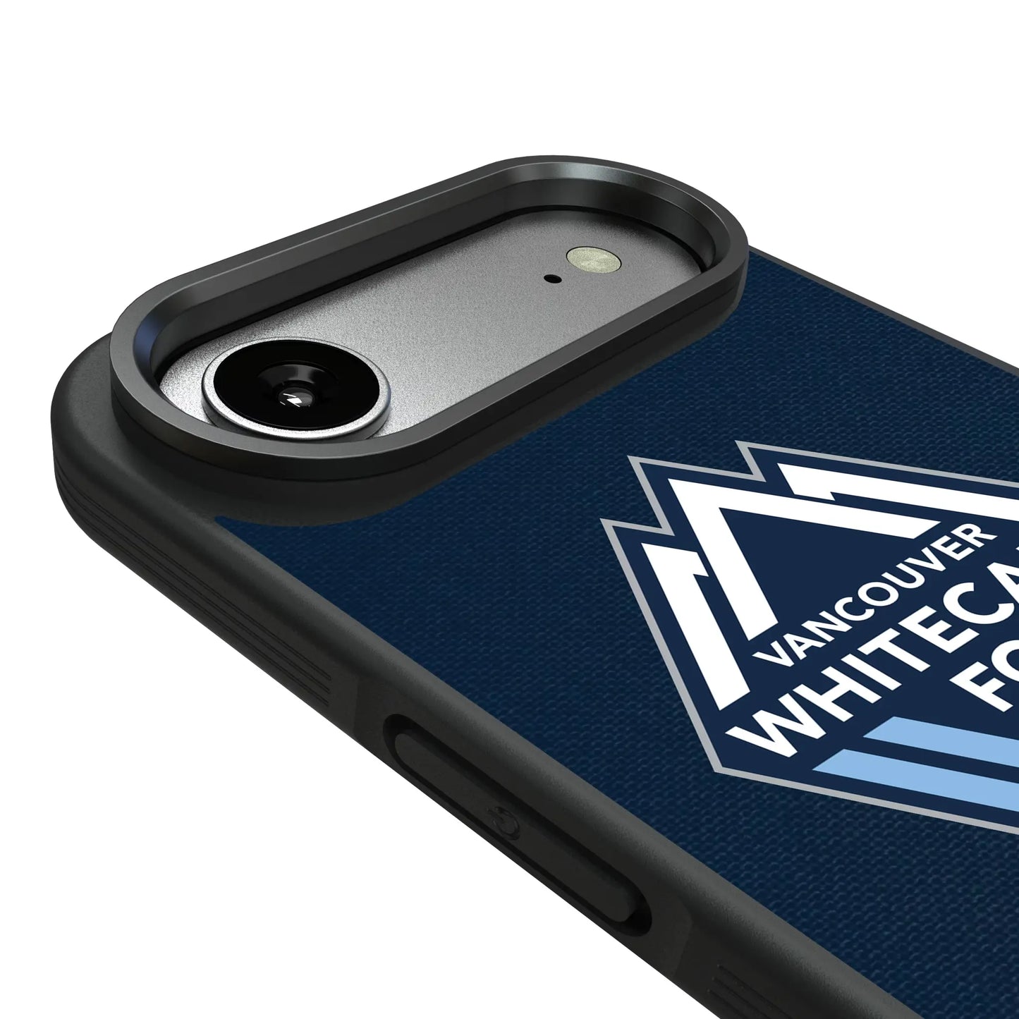 Vancouver Whitecaps Endzone Solid Bump Phone Case for Apple iPhone
